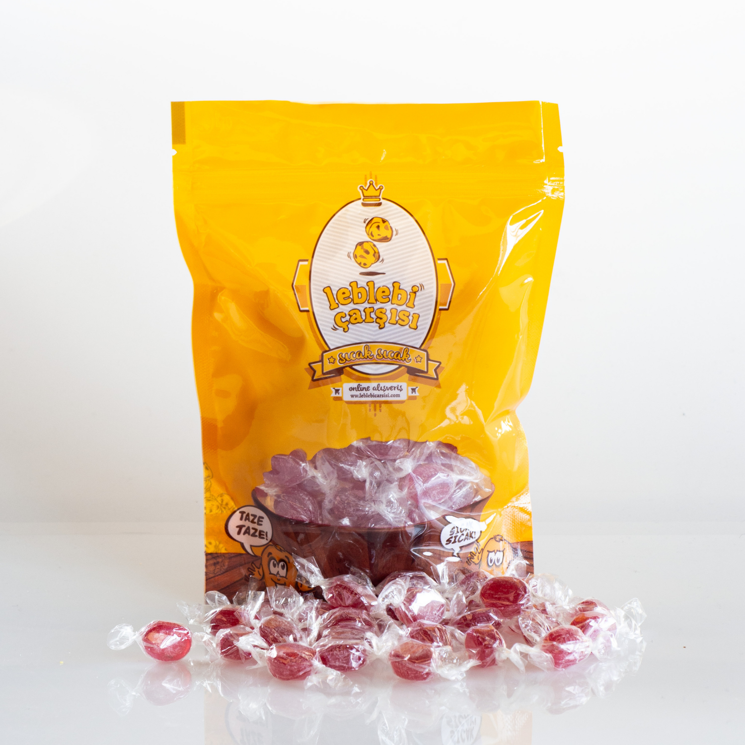 Doğal gül aromalı şeker – ferahlatıcı, hoş kokulu ve geleneksel gül şekerlemesi