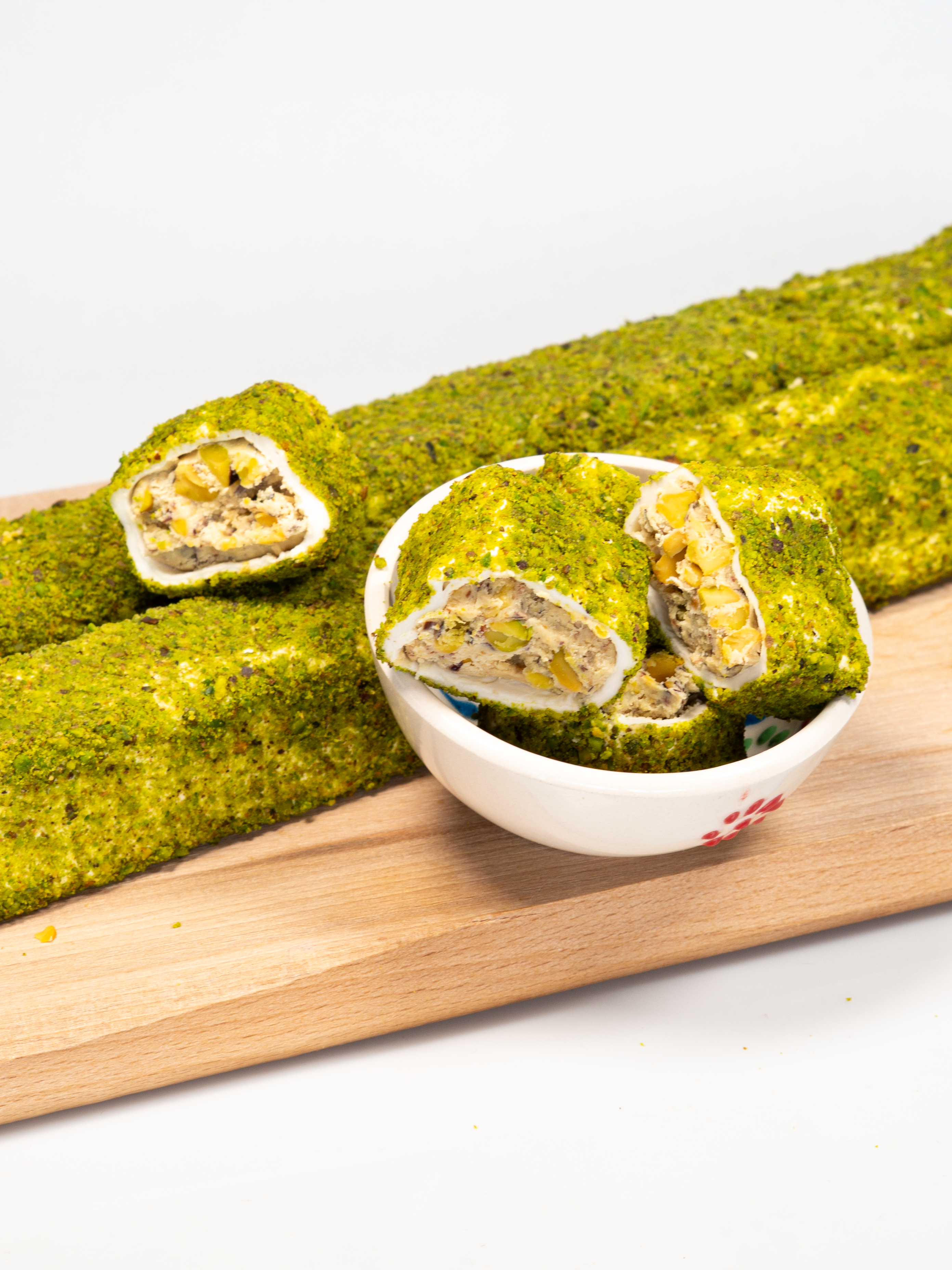 Tahinli Antep Fıstıklı Lokum