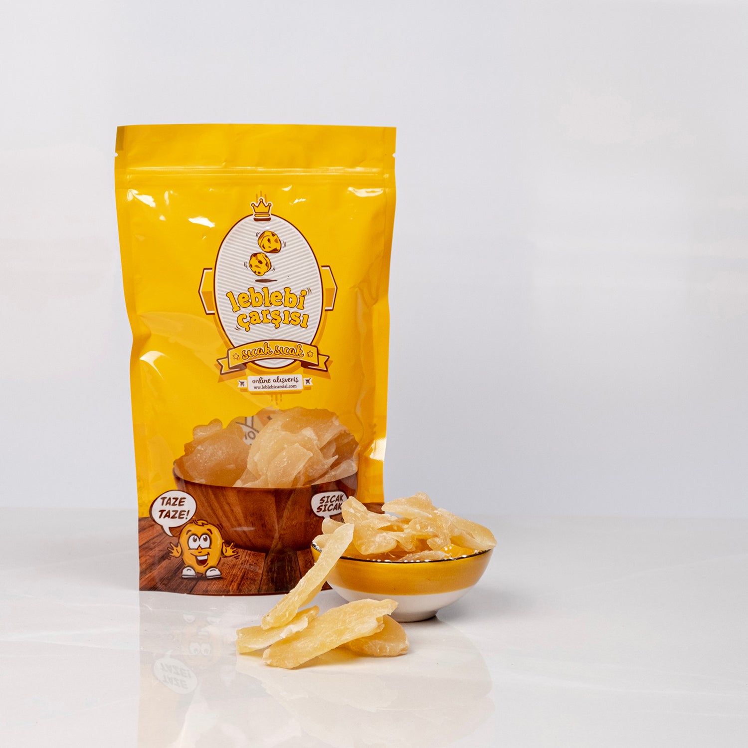 Kurutulmuş zencefil – doğal ve aromatik baharat dilimleri