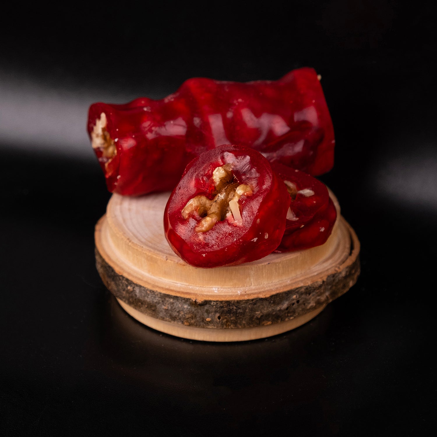 Narlı cevizli sucuk – doğal nar suyu ve taze cevizle hazırlanmış, katkısız ve hafif geleneksel enerji atıştırmalığı