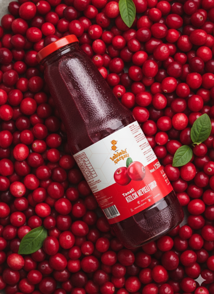 Taneli Kızılcık Şurubu (Kızılcık Özü)