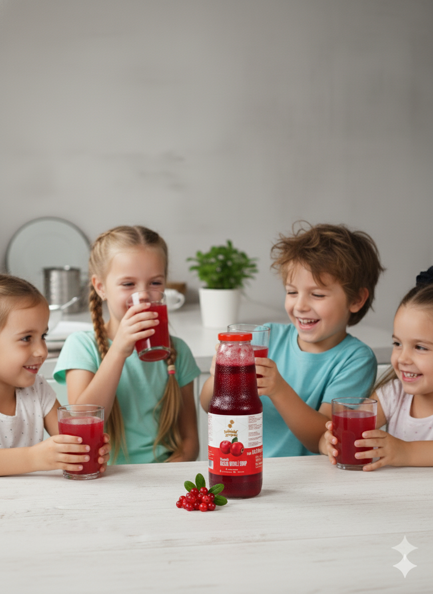 Taneli Kızılcık Şurubu (Kızılcık Özü)