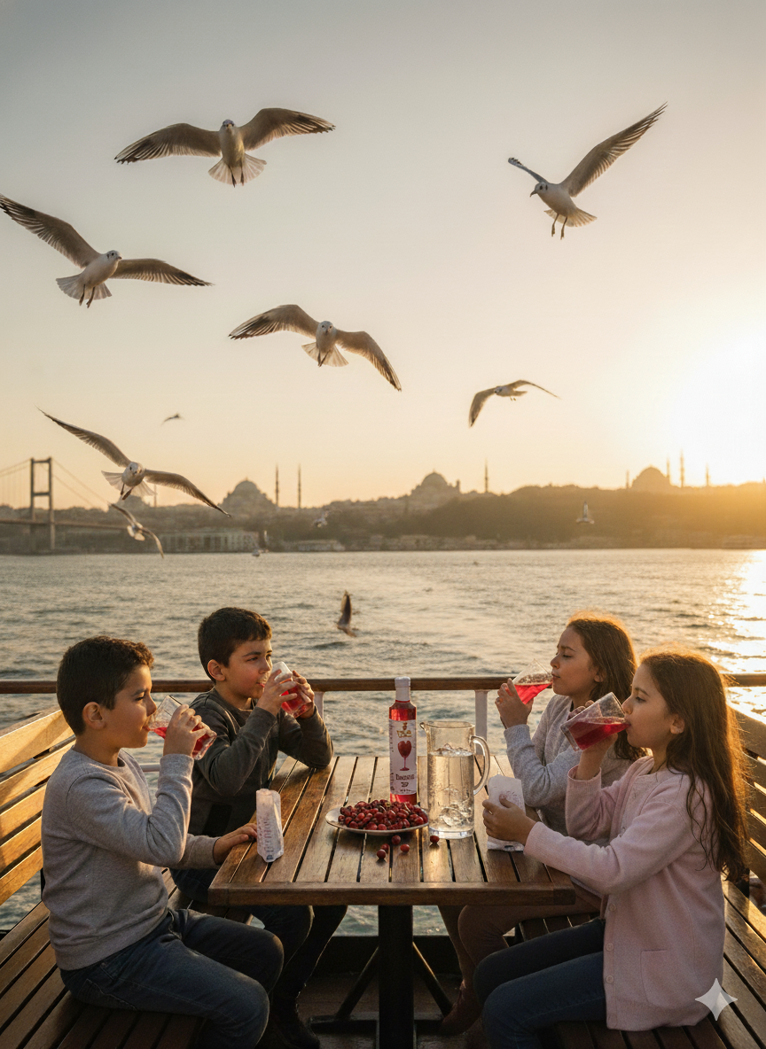 Kırmızı renkte yoğun yapılı kızılcık meyveli şurup cam şişede sunuluyor; katkısız, doğal ve sağlıklı içeriğiyle dikkat çekiyor.