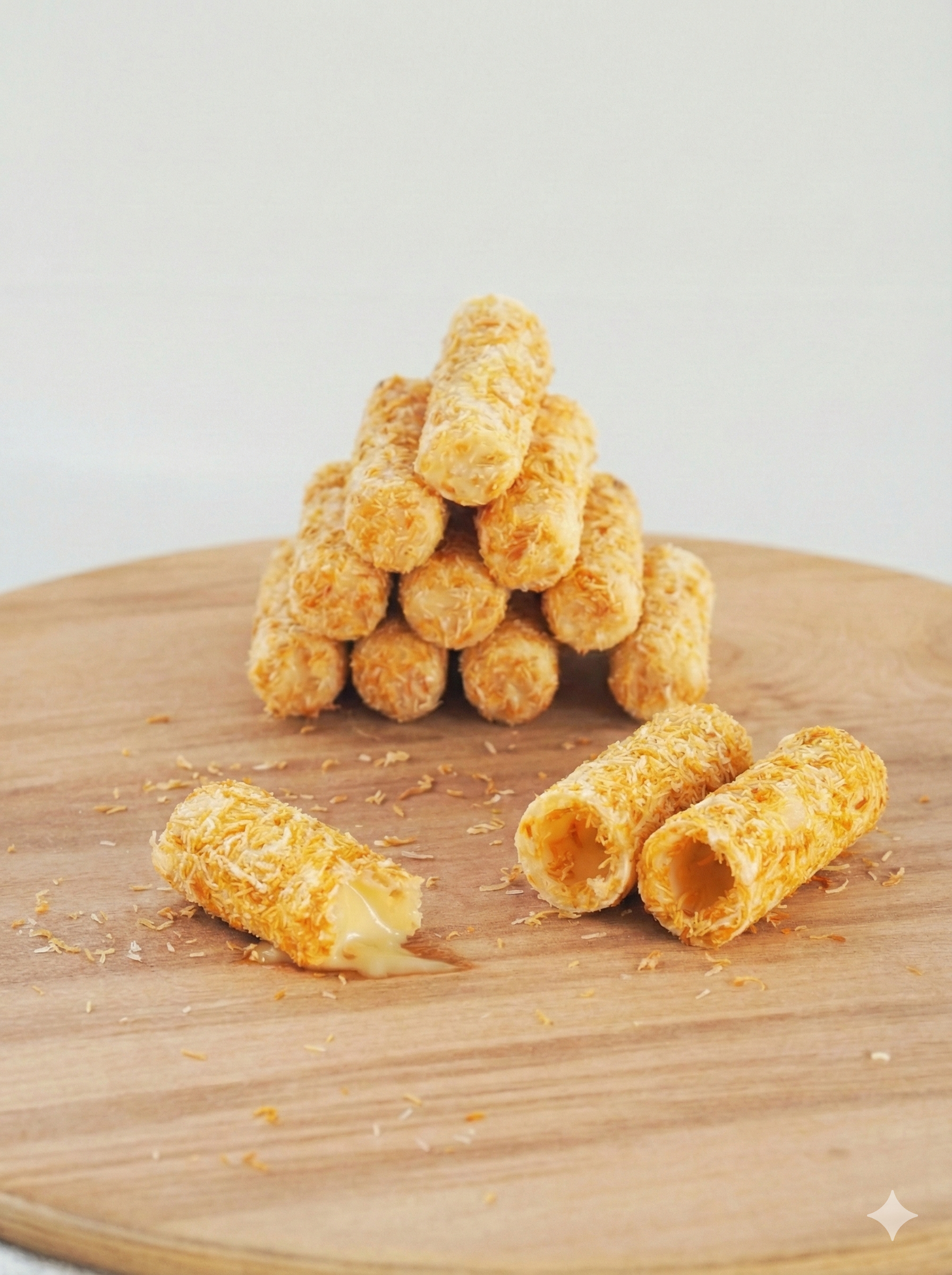 Cevizli tel kadayıfla hazırlanmış Konya sarması tatlısı – şerbetli, çıtır ve geleneksel Türk tatlısı