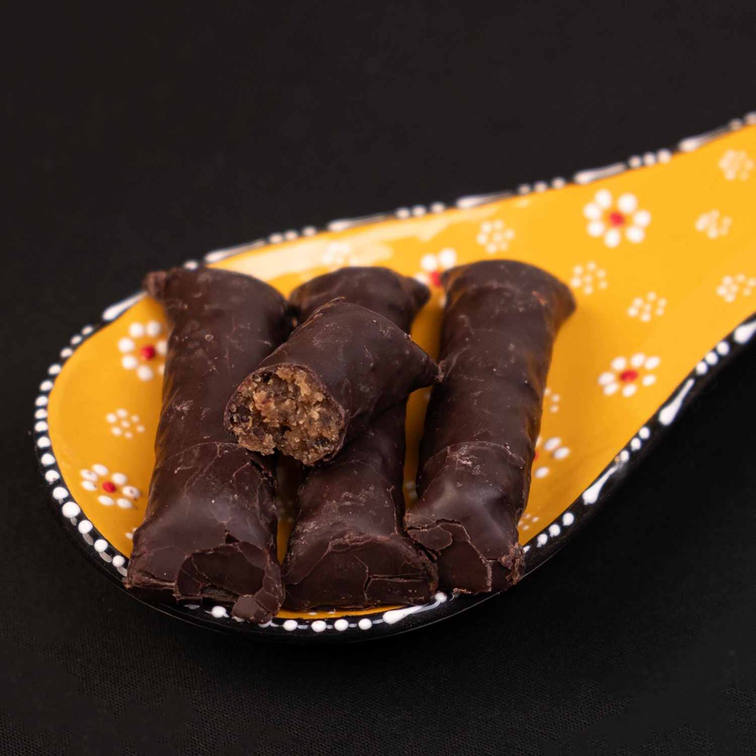 Çikolatalı kestane şekeri – sütlü çikolatayla kaplı yumuşak kestane tatlısı