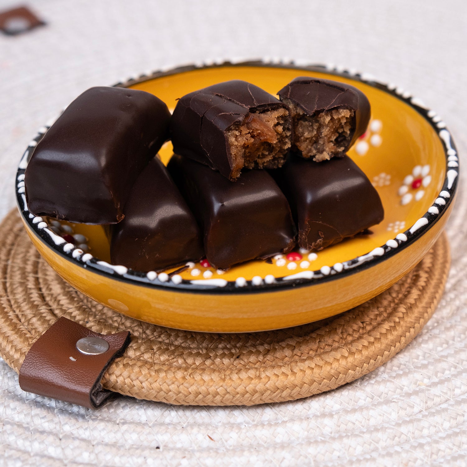 Çikolatalı kestane şekeri – sütlü çikolatayla kaplı yumuşak kestane tatlısı