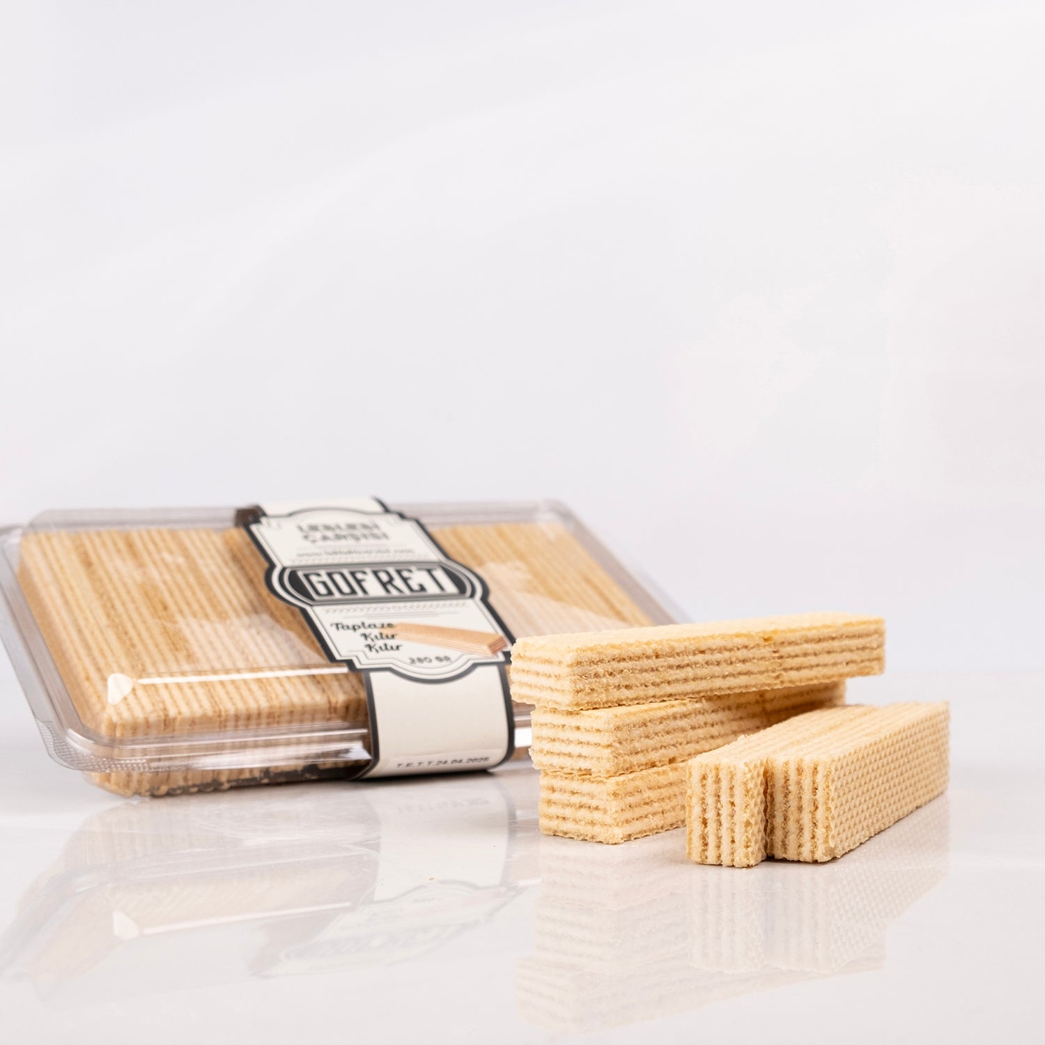 nostalji gofret – ince katlı, çıtır ve sade atıştırmalık