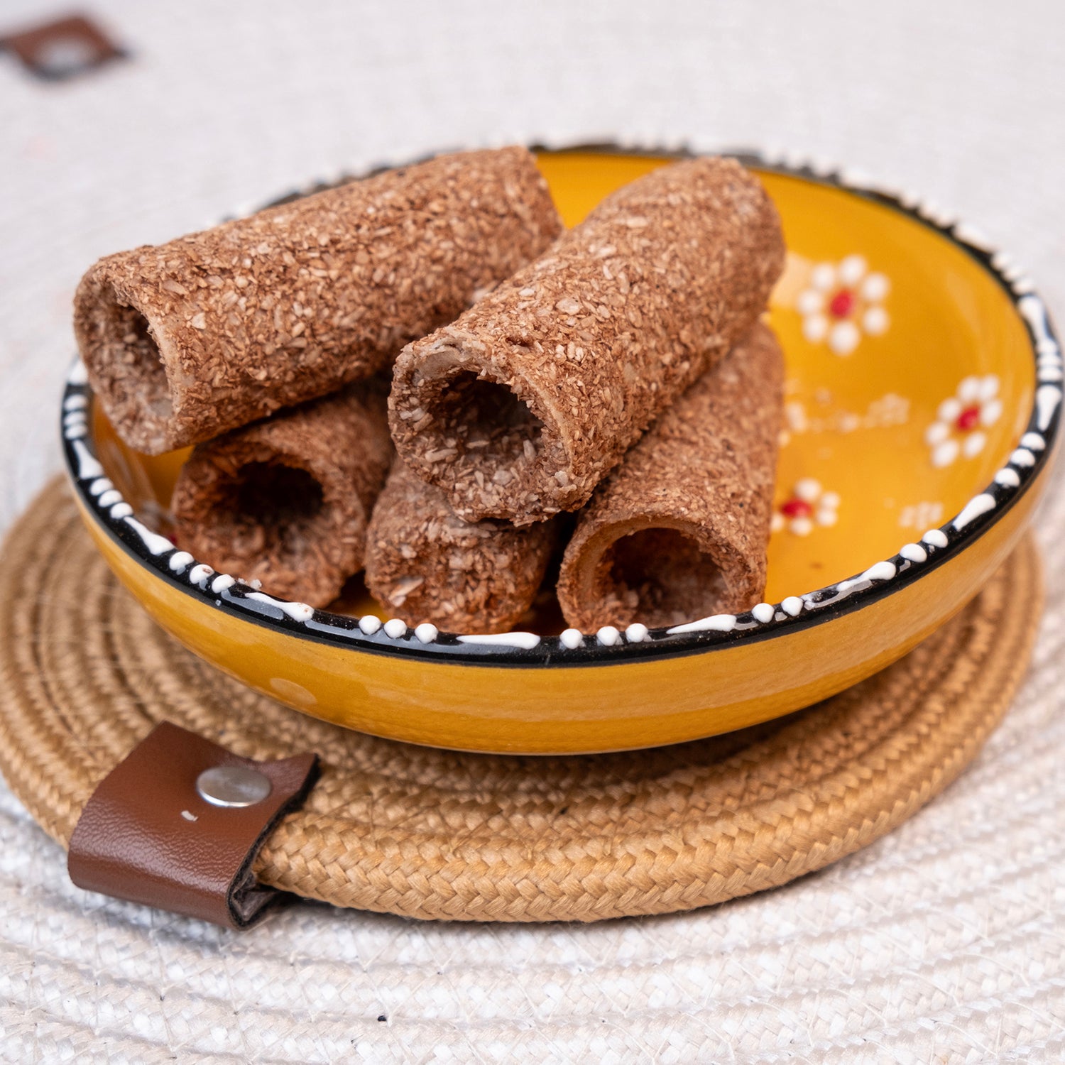 Kakaolu Konya sarması – irmikli sütlü tatlı, yoğun kakao aromalı geleneksel lezzet