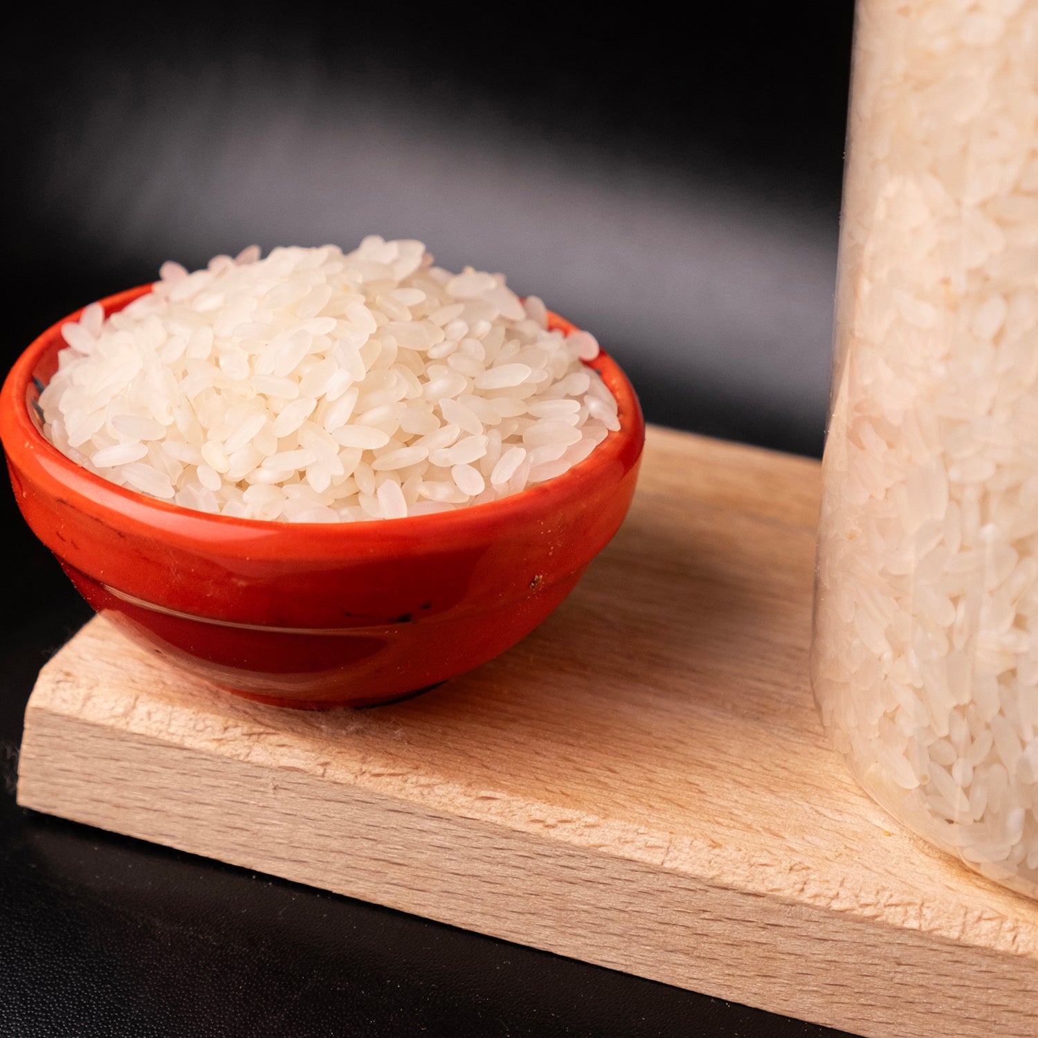 İri ve dolgun taneli baldo pirinç – tane tane pilavlar için yüksek kaliteli yerli pirinç