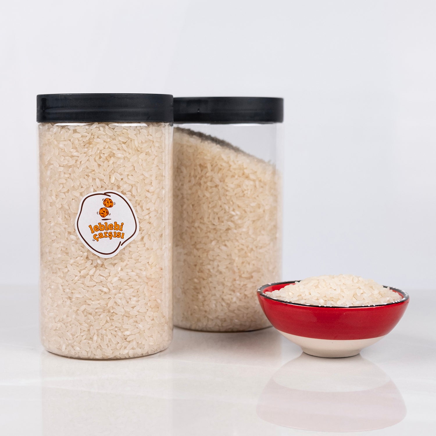 İri ve dolgun taneli baldo pirinç – tane tane pilavlar için yüksek kaliteli yerli pirinç