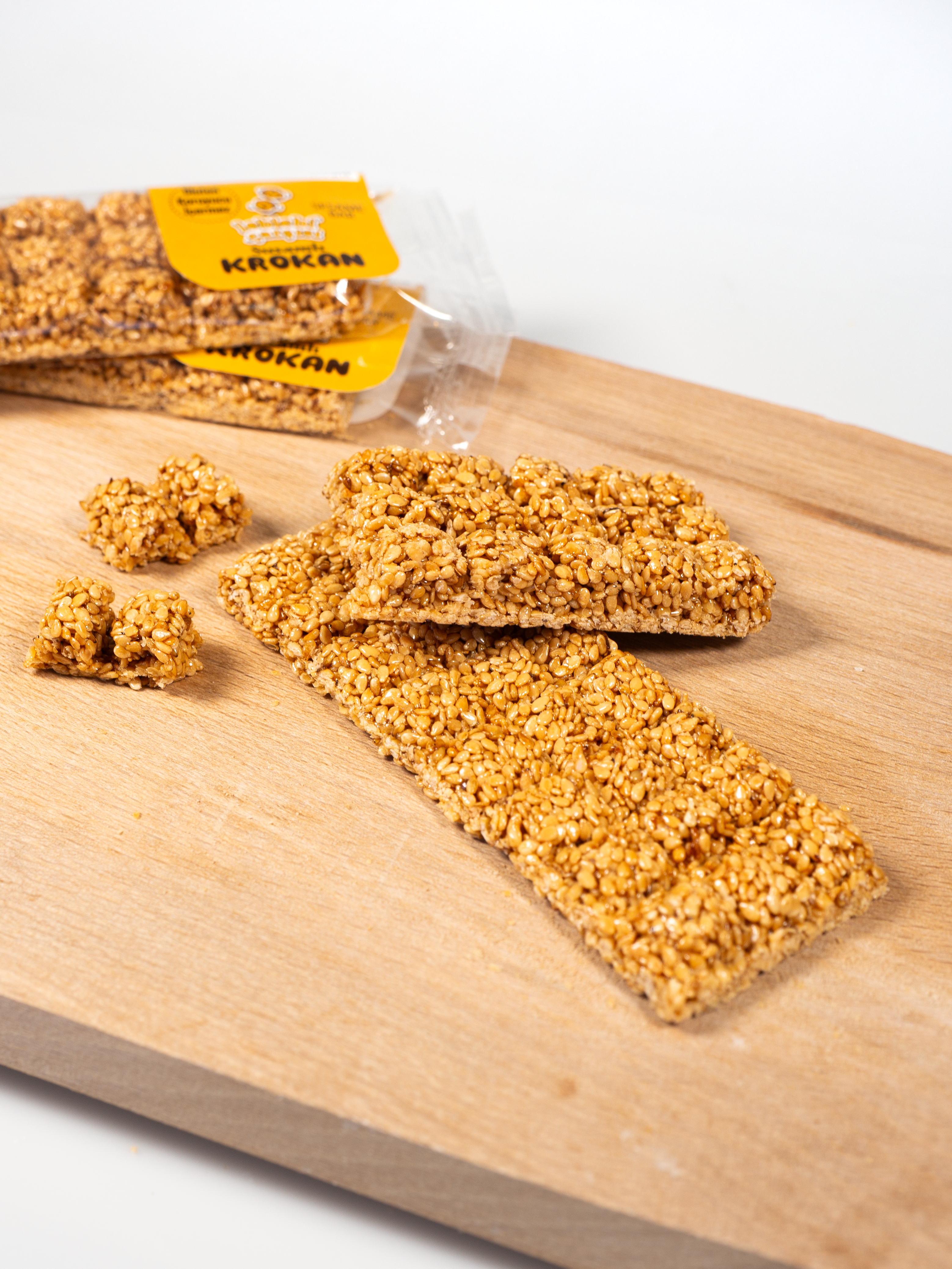 susamlı krokan, kıtır tatlı krokan, geleneksel susam krokanı