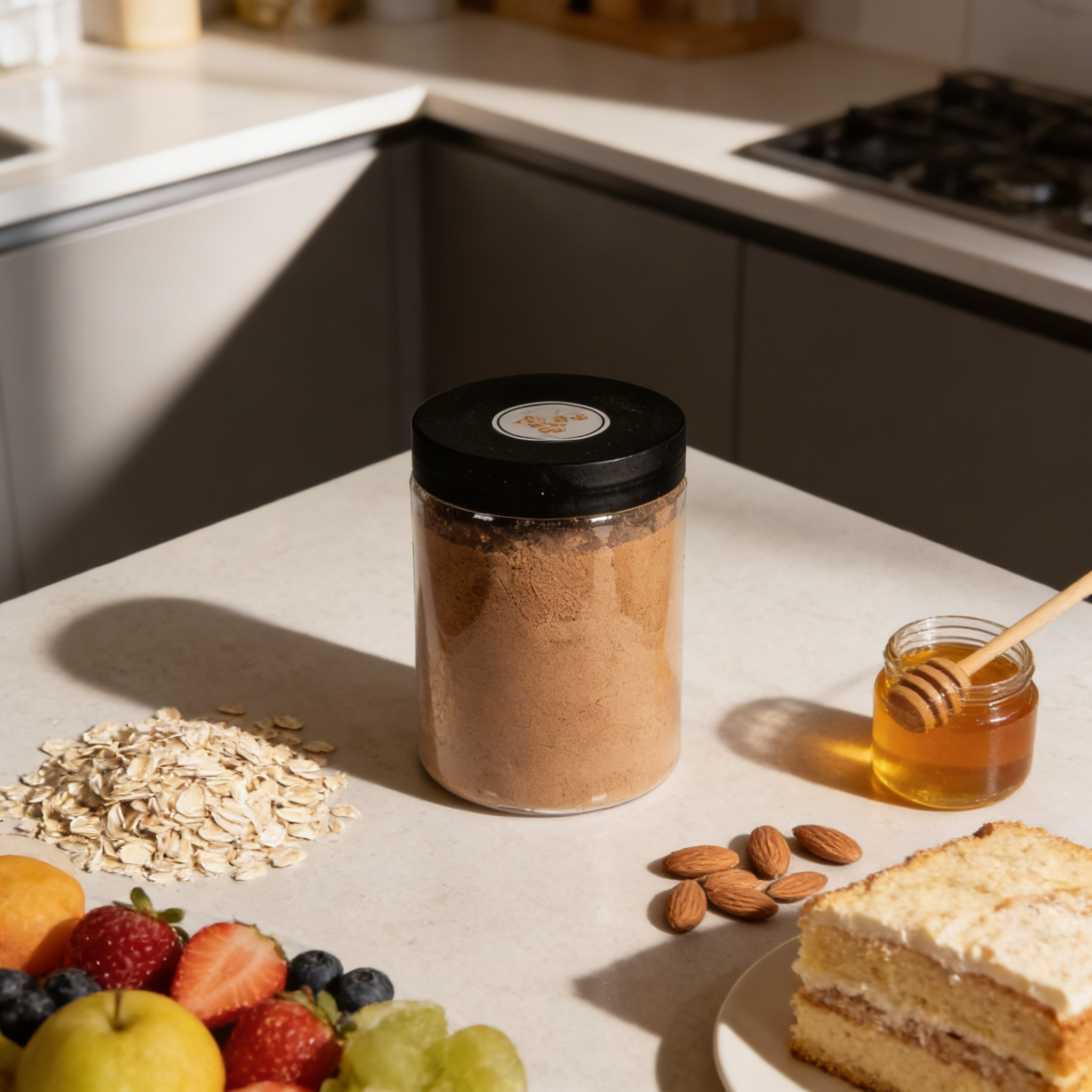 Keçiboynuzu Unu – Doğal, ince öğütülmüş, glutensiz keçiboynuzu tozu