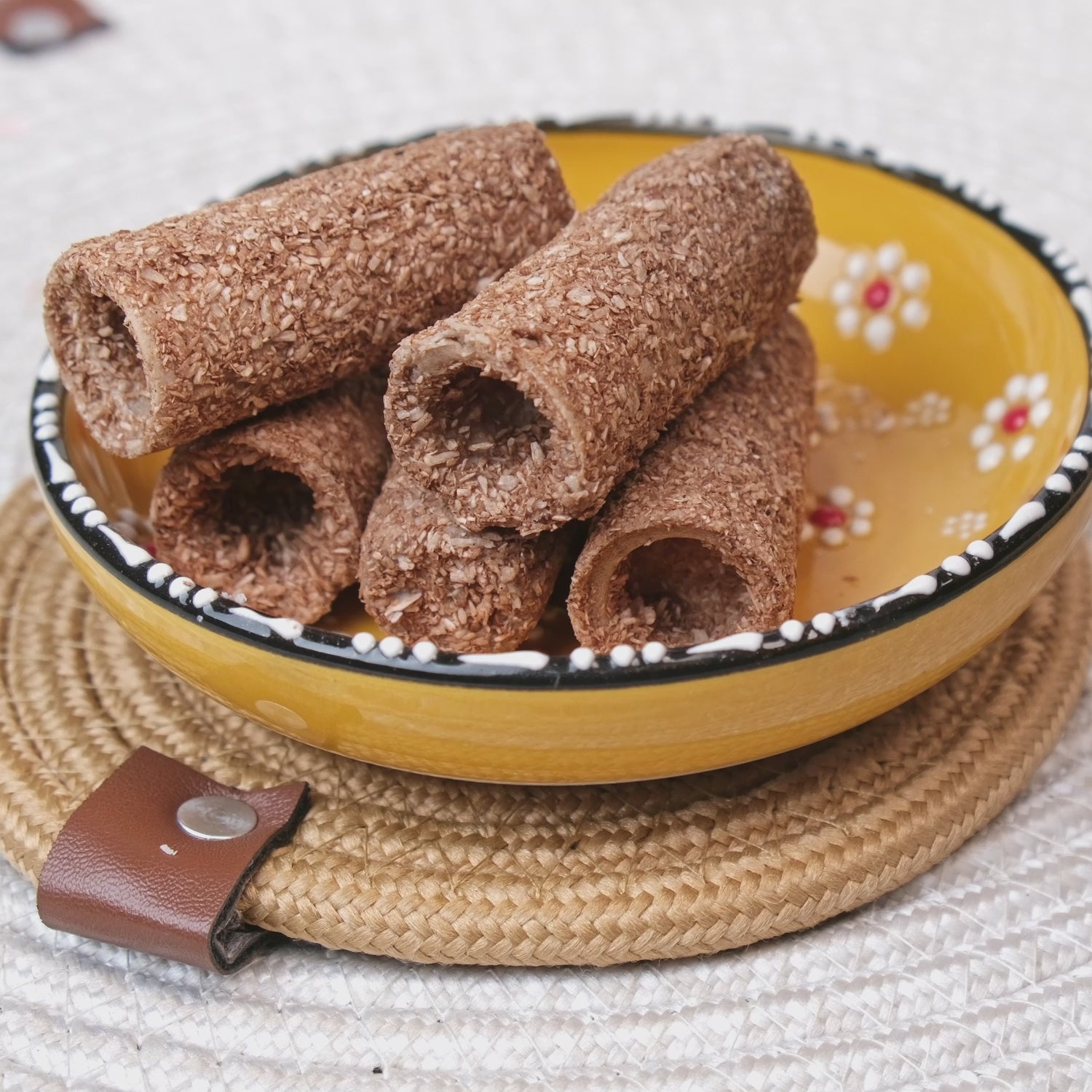 Kakaolu Konya sarması – irmikli sütlü tatlı, yoğun kakao aromalı geleneksel lezzet