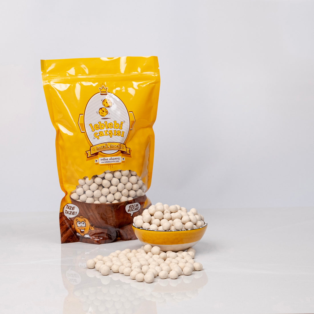 Doğal ve katkısız kıtır leblebi