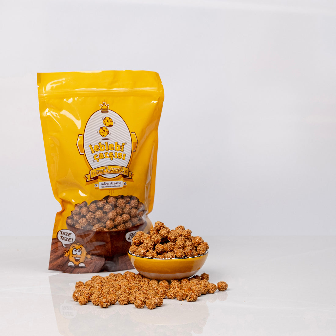 Katkısız haşhaşlı leblebi