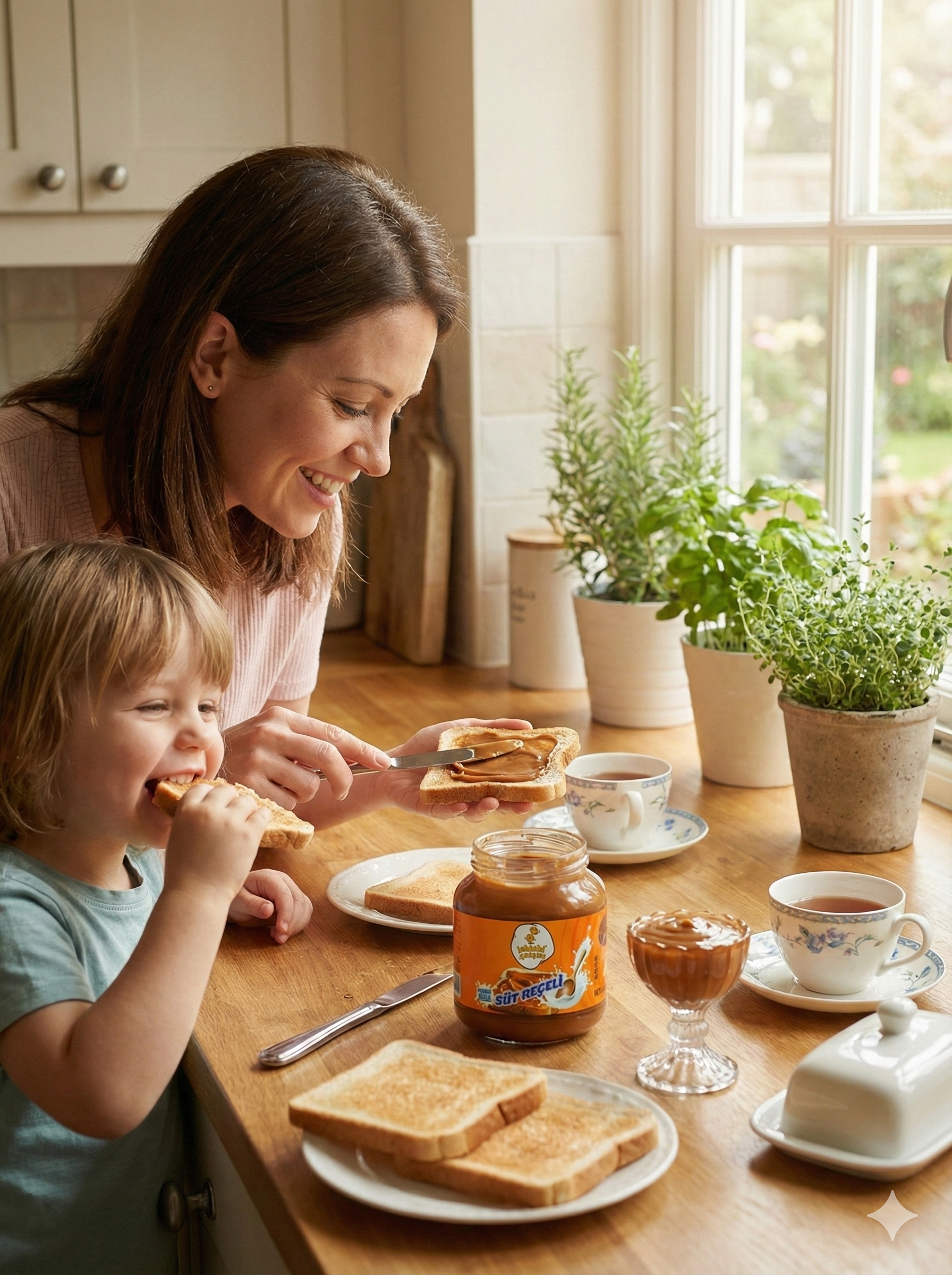 Süt Reçeli – İnek ve manda sütünden elde edilen, kıvamlı ve karamelize doğal süt tatlısı