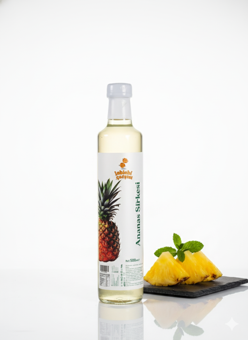 Ananas sirkesi – fermente edilmiş doğal, katkısız ve tropikal aromalı içimlik sirke