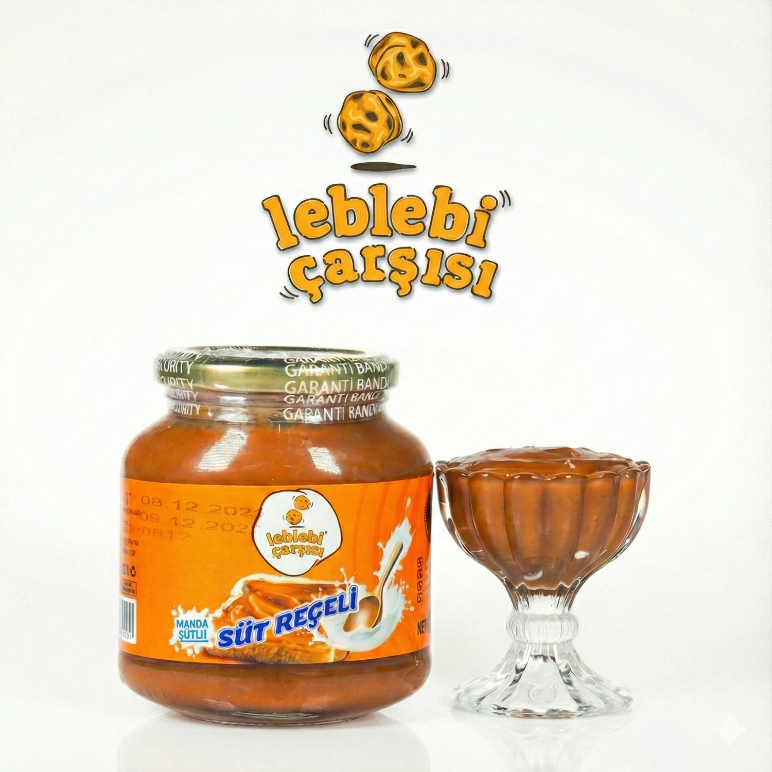 Süt Reçeli – İnek ve manda sütünden elde edilen, kıvamlı ve karamelize doğal süt tatlısı