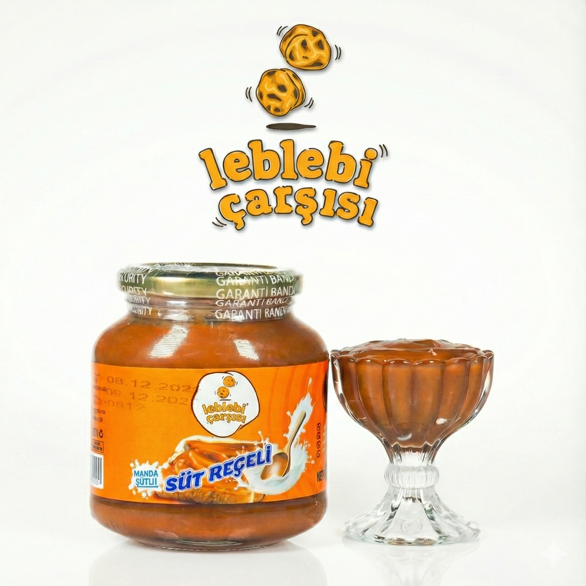 Süt Reçeli – İnek ve manda sütünden elde edilen, kıvamlı ve karamelize doğal süt tatlısı
