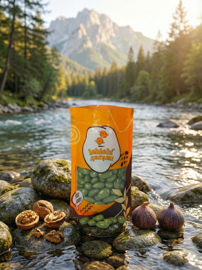 Matcha ile kaplanmış bademler – yeşil çay aromalı, doğal ve şık görünümlü atıştırmalık