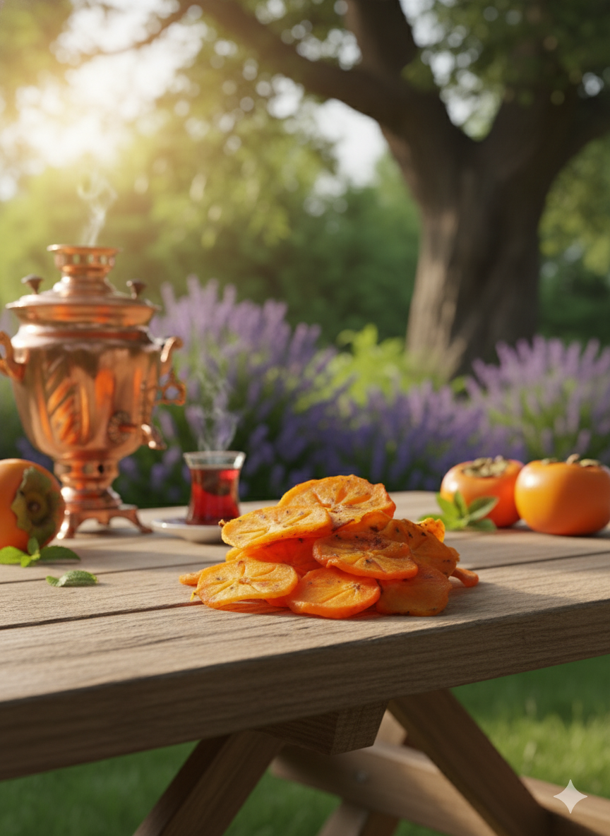 Kurutulmuş Cennet Hurması (Amme), yumuşak yapılı, katkısız ve doğal olarak tatlı, sağlıklı bir atıştırmalık alternatifidir.