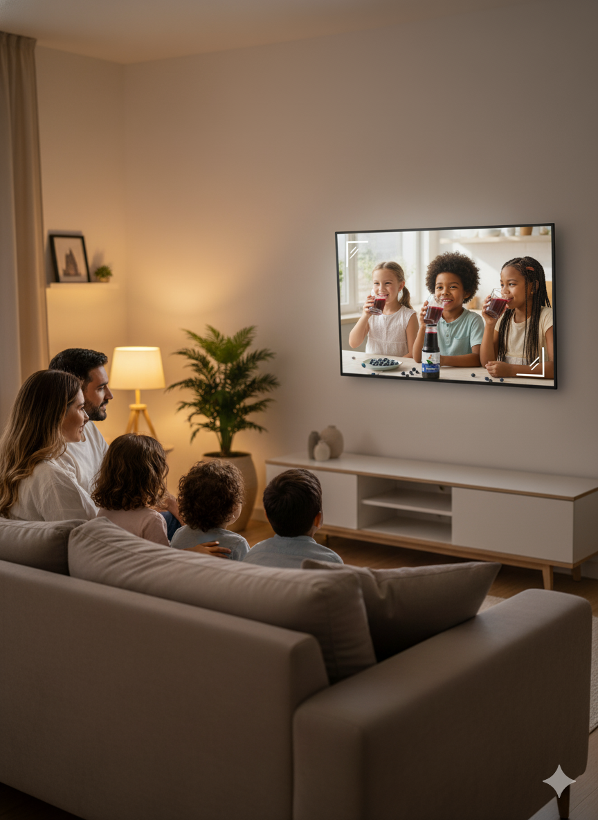 Taneli yaban mersini şurubu, cam şişede sunulan ve gerçek yaban mersini taneleri içeren doğal meyve özüdür.