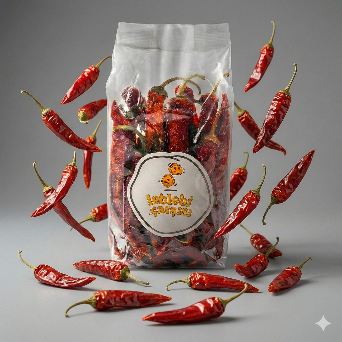 Kurutulmuş ve öğütülmüş atom acı biber – yoğun kırmızı renkli, toz halinde doğal baharat