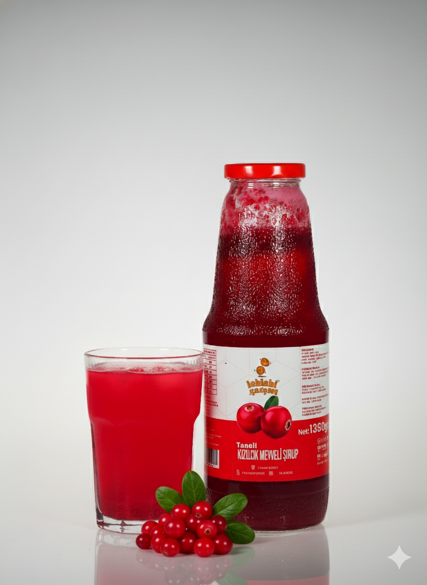Taneli Kızılcık Şurubu (Kızılcık Özü)