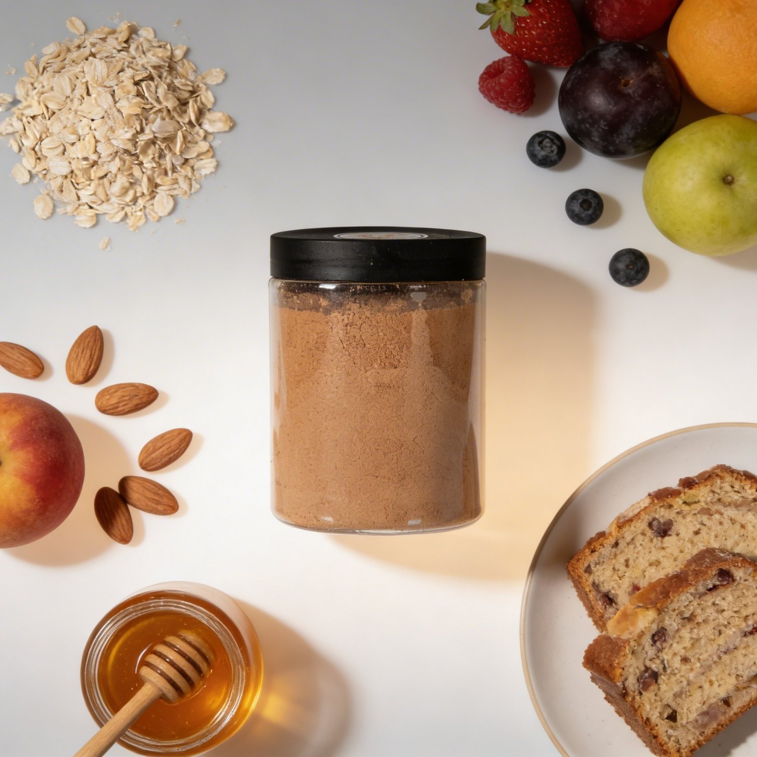 Keçiboynuzu Unu – Doğal, ince öğütülmüş, glutensiz keçiboynuzu tozu