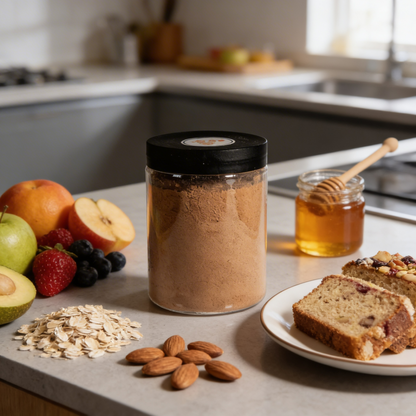 Keçiboynuzu Unu – Doğal, ince öğütülmüş, glutensiz keçiboynuzu tozu