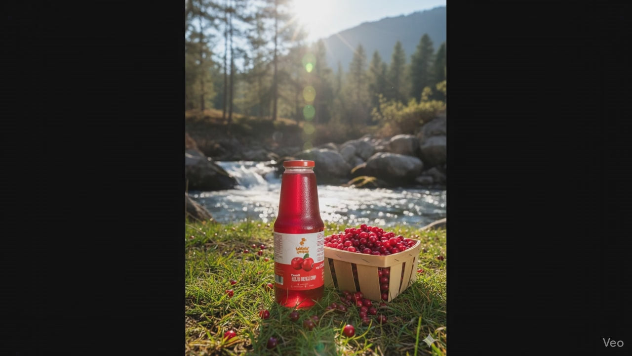 Taneli Kızılcık Şurubu (Kızılcık Özü)