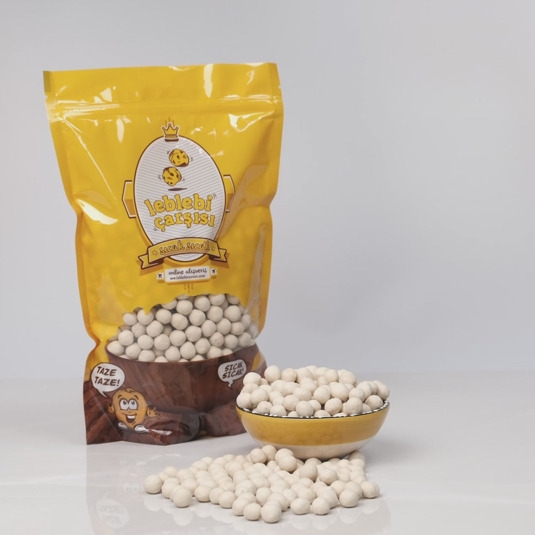 Doğal ve katkısız kıtır leblebi